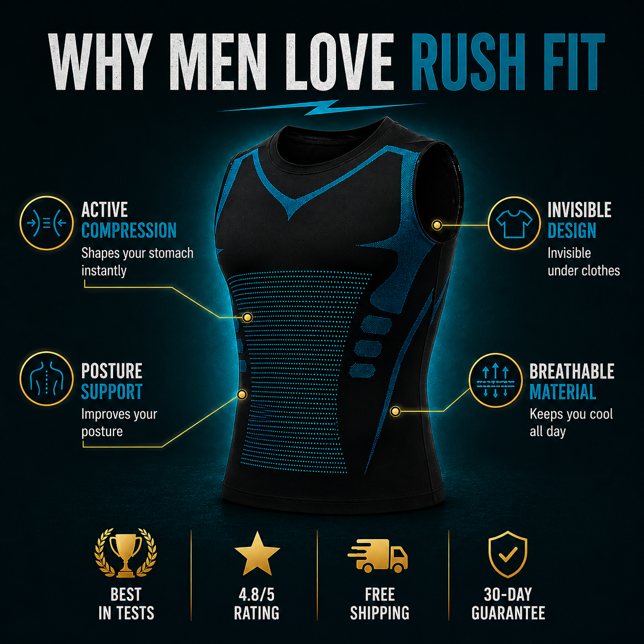 RUSH FIT Core Shaper